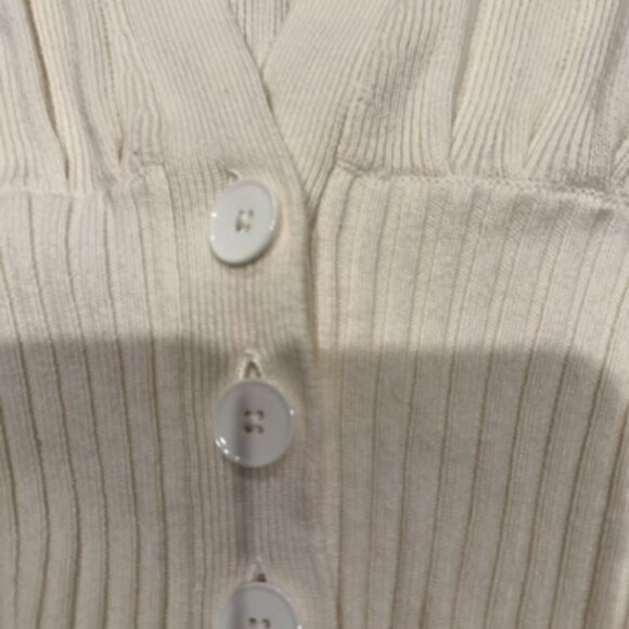 NWOT Wilfred Plunge Front Cardigan Merino wool V-neck cardigan - Picture 5 of 6